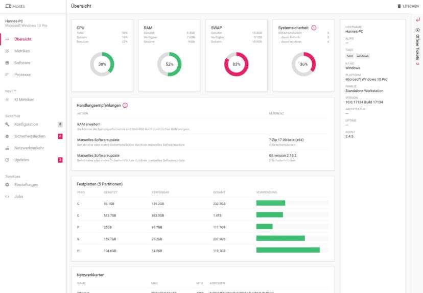 webseiten-netzwerke-analysieren-kontrollieren-enginsight-suite-host-dashboard