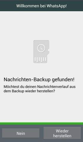 Whatsapp backup auf google drive ansehen